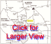 A Map of Cardston Area